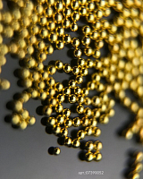 Artex, бульонки золотые (0,6мм)