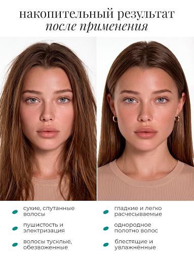 TNL, Sistema Crystal - двухфазный спрей для волос с лемонграссом и гиалуроновой кислотой, 250 мл