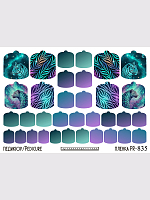 Anna Tkacheva, наклейки пленки для педикюра PR-835