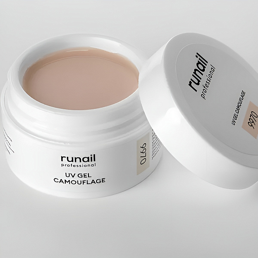 Runail, камуфлирующий УФ-гель №9970 (Топленое молоко), 15 гр