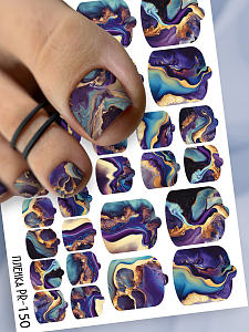 Anna Tkacheva, наклейки пленки для педикюра PR-150