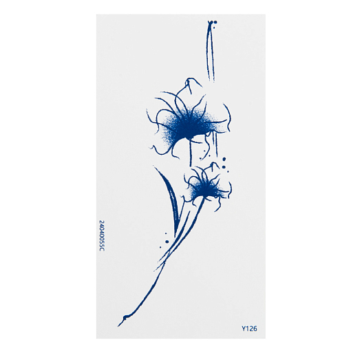 Irisk, набор №15 INK TATOO - тату реалистичная долговременная для тела, 2 шт