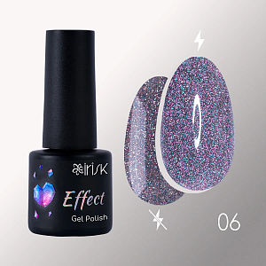 Irisk, Effect Gel Polish Reflective - светоотражающий гель-лак с эффектом №06, 5 мл