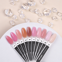 TNL, Acryl Gel - полигель камуфлирующий №02 (натуральный розовый), 50 мл