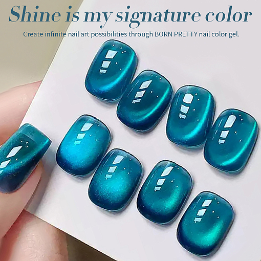 Born Pretty, Autumn Water Light Cat Magnetic Gel - магнитный гель-лак "кошачий глаз" AW06, 10 мл