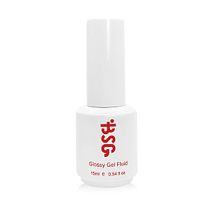 BSG, Glossy Gel Fluid - базовый гель для проблемных ногтей, 15 мл