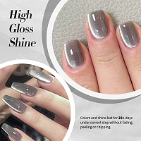 Born Pretty, Autumn Water Light Cat Magnetic Gel - магнитный гель-лак "кошачий глаз" AW01, 10 мл