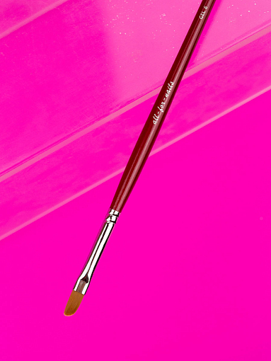 Кисть для геля №06 (sword), 1 шт