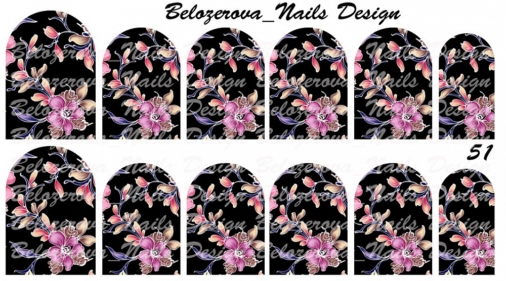Слайдер-дизайн Belozerova Nails Design на прозрачной пленке (51)