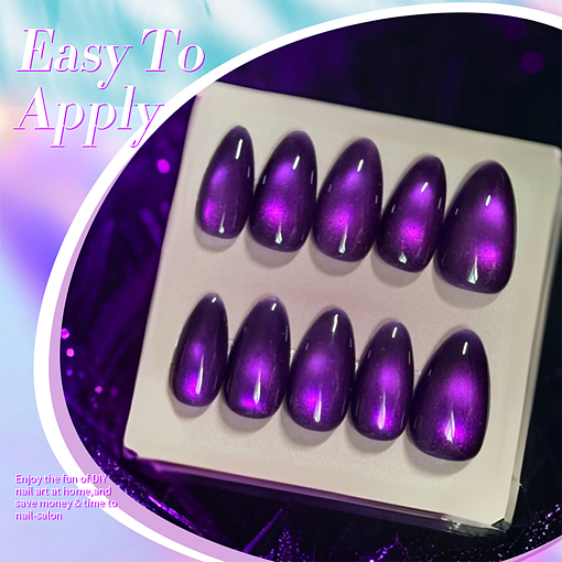 Born Pretty, Glass Bead Cat Magnetic Gel - магнитный гель-лак "кошачий глаз" MY43, 10 мл