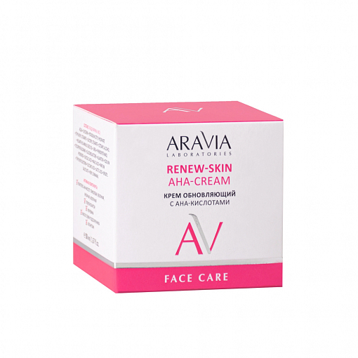 Aravia Laboratories, Renew-Skin AHA-Cream - крем обновляющий с АНА-кислотами, 50 мл