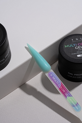 TNL, набор №62 жесткий гель для наращивания и укрепления Multi Color Gel (5 оттенков по 15 мл)