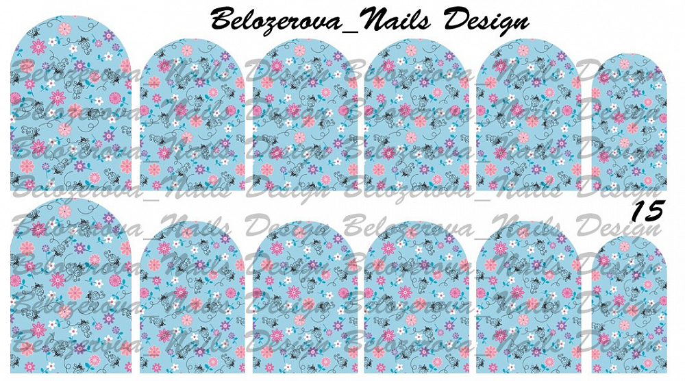 Слайдер-дизайн Belozerova Nails Design на белой пленке (15)