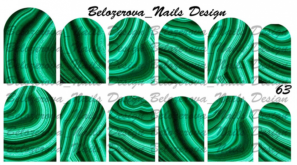 Слайдер-дизайн Belozerova Nails Design на прозрачной пленке (63)