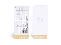 ONIQ, Top Coat Elementary - густой топ для перекрытия дизайнов (T4ST3), 15 мл