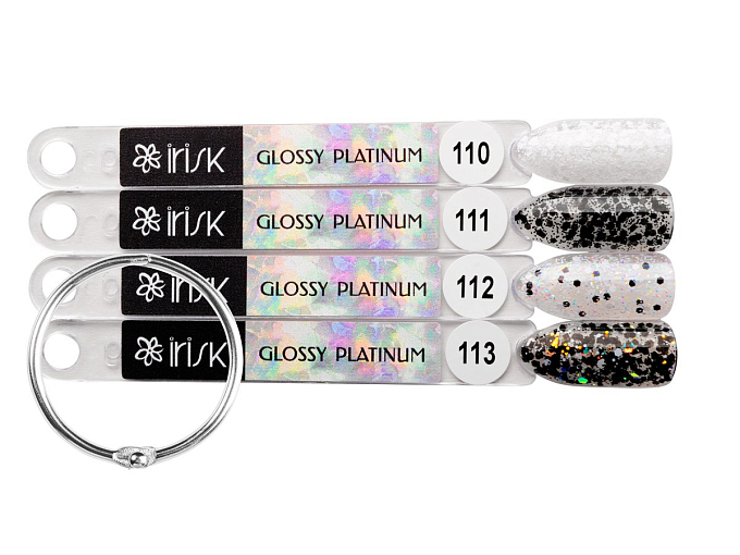 Irisk, гель-лак Glossy Platinum №112, 5 гр