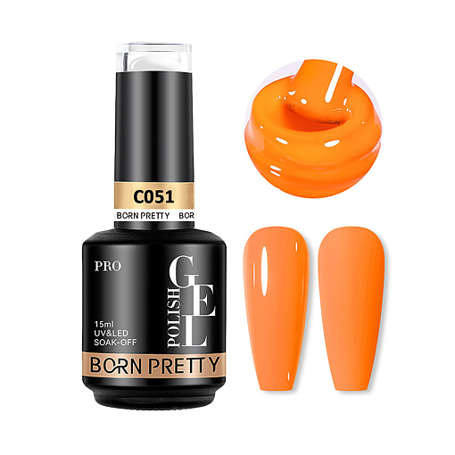 Born Pretty, PRO Gel Polish - гель-лак C051, 15 мл