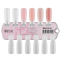 Irisk, ABC Limited collection - гель камуфлирующий №15 Pink Peach (Silver shimmer), 15 мл