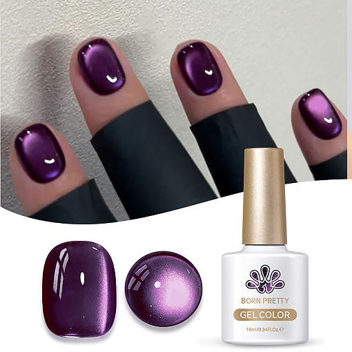Born Pretty, Autumn Water Light Cat Magnetic Gel - магнитный гель-лак "кошачий глаз" AW04, 10 мл