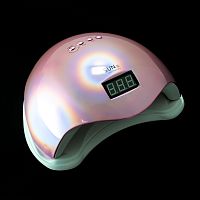 Sun, UV-LED лампа (sun 5, голографик розовый), 48W