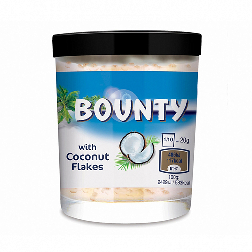Паста "Bounty" с кокосовой стружкой, 200 гр