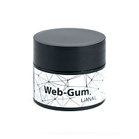 Lianail, гель-краска Web-gum (белая), 5 мл