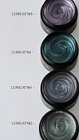 TNL, набор №257 жесткий гель для наращивания Lumicat gel (4 оттенка по 15 мл)