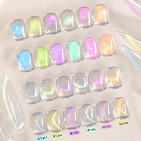 Born Pretty, White Light Cat Magnetic Gel - магнитный гель-лак "кошачий глаз" MY384, 10 мл