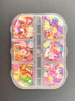 Набор объемных фигурок для маникюра