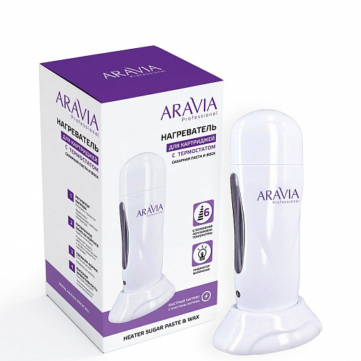 Aravia, воскоплав для картриджей с термостатом (однокассетный)