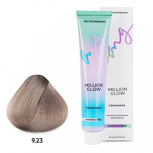 TNL, Million glow Ammonia free collection Ceramides - крем-краска для волос (оттенок №9.23), 100 мл