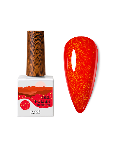RuNail, Gel polish hema free - гипоаллергенный гель-лак №10046, 10 мл