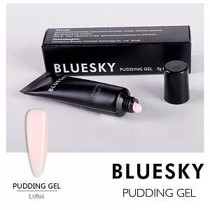 Bluesky, Pudding Gel - полигель камуфлирующий Lotus (молочно-розовый), 8 гр