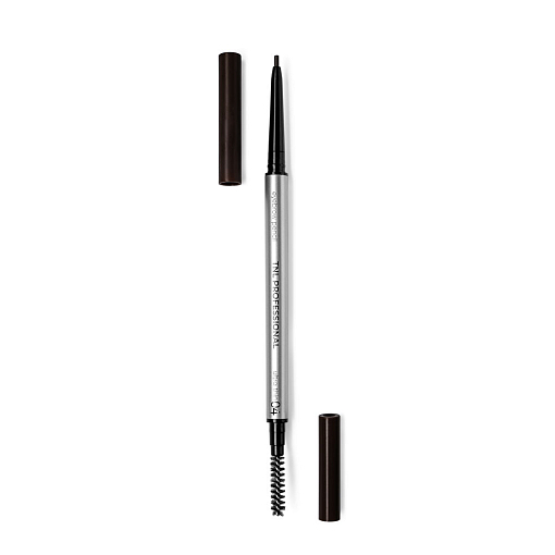 TNL, ультратонкий карандаш для бровей Ultra thin (№04 dark grey brown)