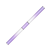 Irisk, кисть овальная с лопаткой для полигеля (фиолетовая)