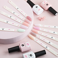 Adricoco, Adry Nude Base - жесткая база для гель-лака с шиммером №08, 8 мл