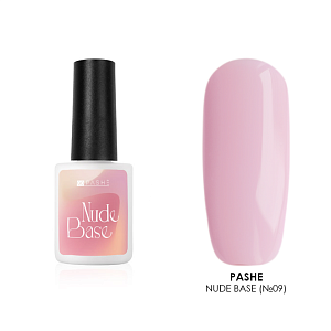 PASHE, Nude base - цветная база (№09), 9 мл