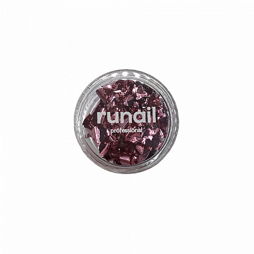 Runail, фольга поталь (розовое золото)