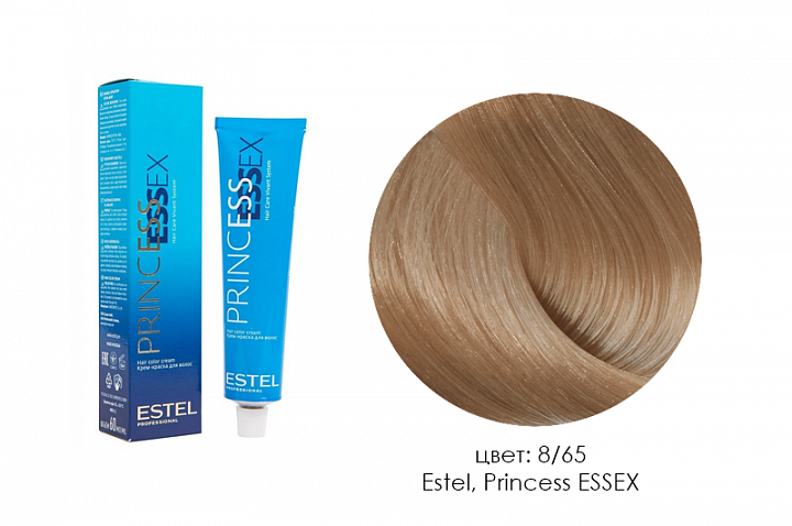 Estel, Princess Essex - крем-краска (8/65 светло-русый фиолетово-красный), 60 мл