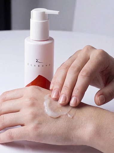 Evabond, гель-скатка для лица с наночастицами серебра с пантенолом, 200 мл