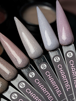 TNL, Charmel - жесткий гель для наращивания с шиммером №03, 15 мл