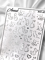 Anna Tkacheva, слайдер-дизайн MilliArt металлик MTL-283