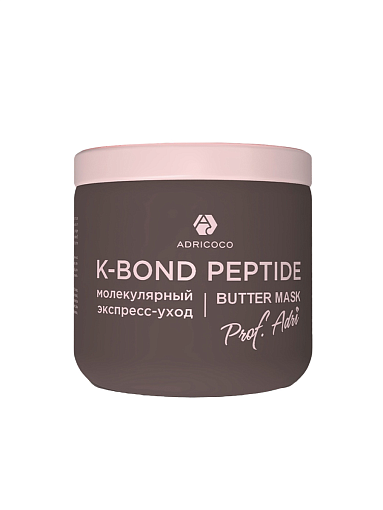 Adricoco, Prof Adri K-Bond Peptide - восстанавливающая маска-баттер для волос, 300 мл