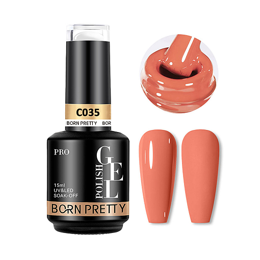 Born Pretty, PRO Gel Polish - гель-лак C035, 15 мл