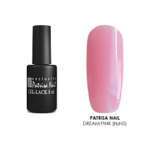 Patrisa nail, гель-лак каучуковый камуфлирующий Dream Pink (№N5), 8 мл