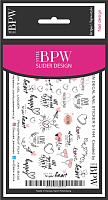 BPW.Style, слайдер-дизайн (Надписи любовь)