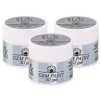 Irisk, гелевая краска 3D Gem Paint Gel (№03), 5мл