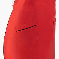 Tnl, фартук "Оливия", красный (H-37)