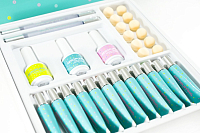 Aeropuffing Nail Art Kit, Набор для дизайна ногтей "Aeropuffing"