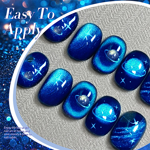 Born Pretty, Crystal Cat Magnetic Gel - магнитный гель-лак "кошачий глаз" MY47, 10 мл
